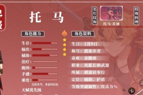 原神托马最佳配队思路（打造强大的托马阵容）
