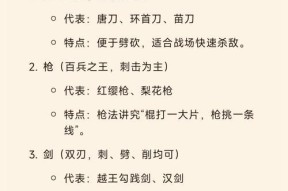 我的门派法器大揭秘（探究门派法器的种类及各自作用）