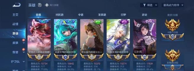 王者荣耀中战力值怎么看？  第3张
