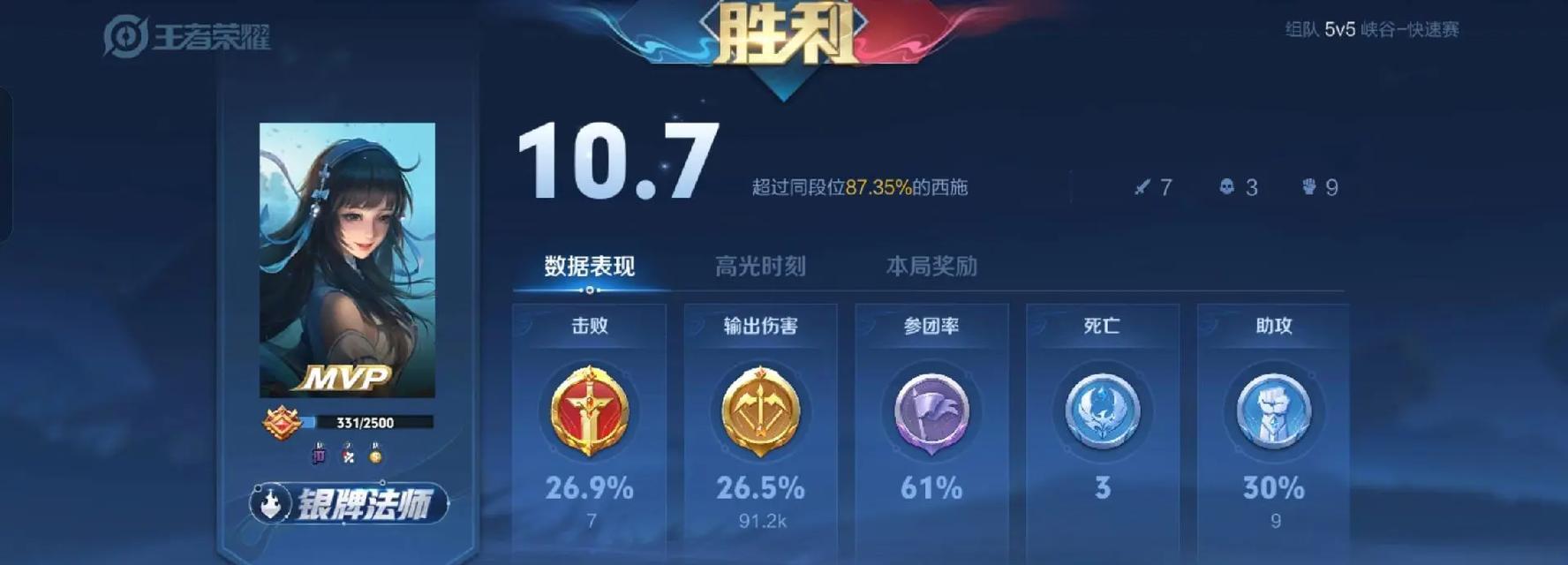王者荣耀四百多输出算什么水平？  第1张