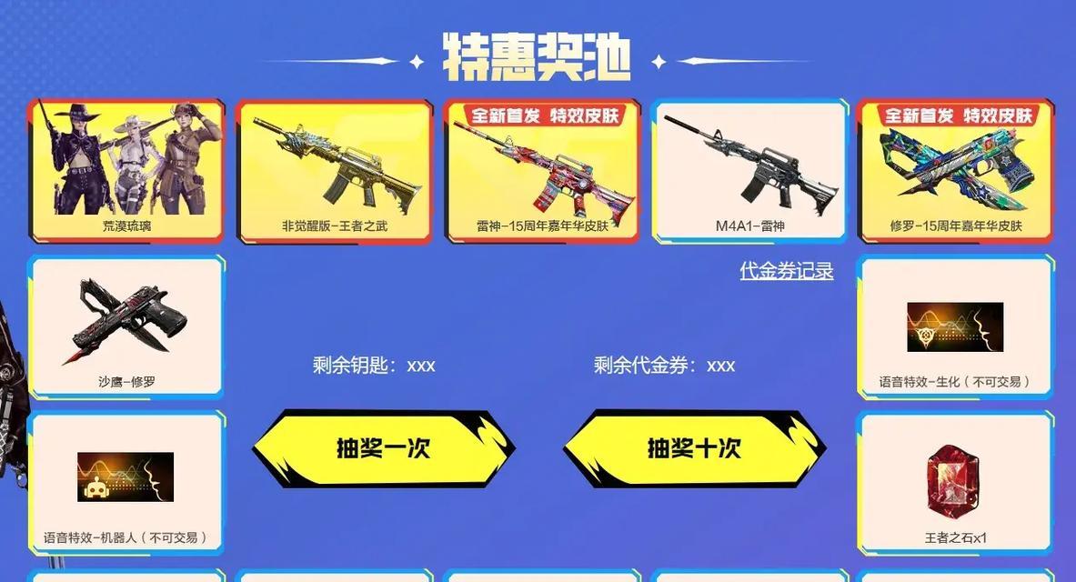 CF传说抽奖每次需要多少点券？  第1张