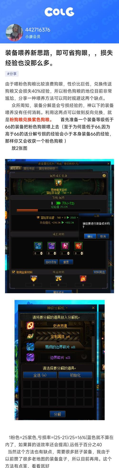 dnf装备喂养经验如何快速获取？有哪些有效方法？  第2张