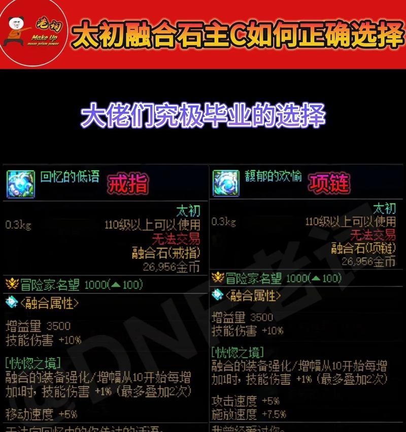 DNF太初融合时如何选择？选择依据是什么？  第3张