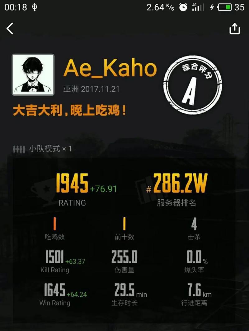 绝地求生总排名查看方法是什么？如何了解自己的排名？  第1张