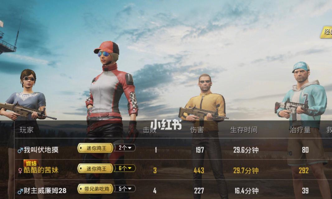绝地求生战绩怎么看？如何查看自己的游戏战绩？  第1张