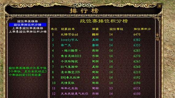 征途段位赛的打法是什么？如何有效提升段位？  第2张