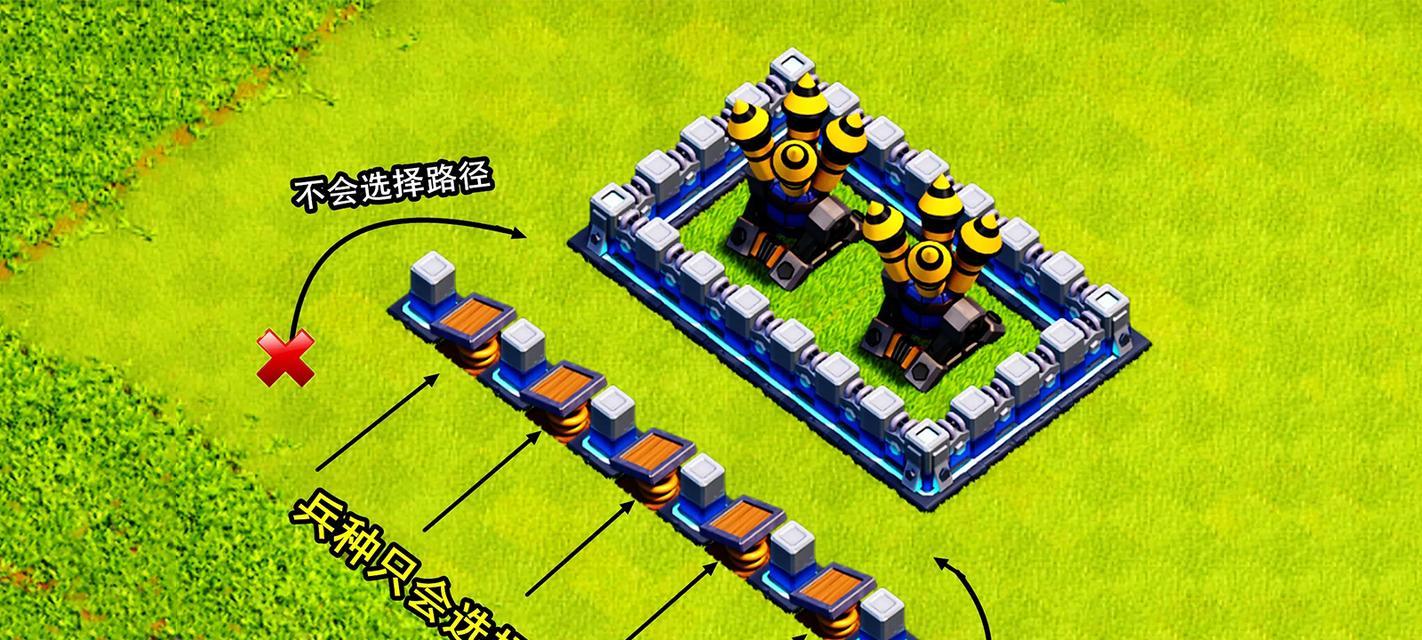 部落冲突城墙种树技巧是什么？如何有效利用城墙？  第1张