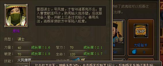 《龙将》游戏1-70级升级秘籍（一步步引领你征服游戏世界）  第3张