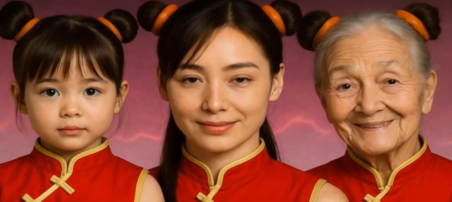 《铁拳3》角色AI三个年龄段，大龄凌晓雨才是极品啊！  第13张