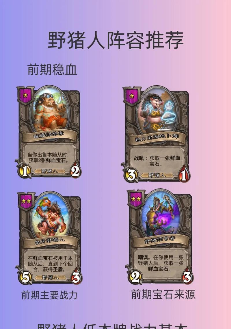 炉石传说野猪人怎么养？野猪人的养成方法和技巧是什么？  第2张