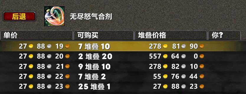 魔兽世界：HICC开放就涨价的道具，平民玩家提前准备，否则不够用  第2张