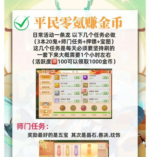 《梦幻西游手游前期主线任务奖励一览》（带你了解前期任务奖励）  第1张