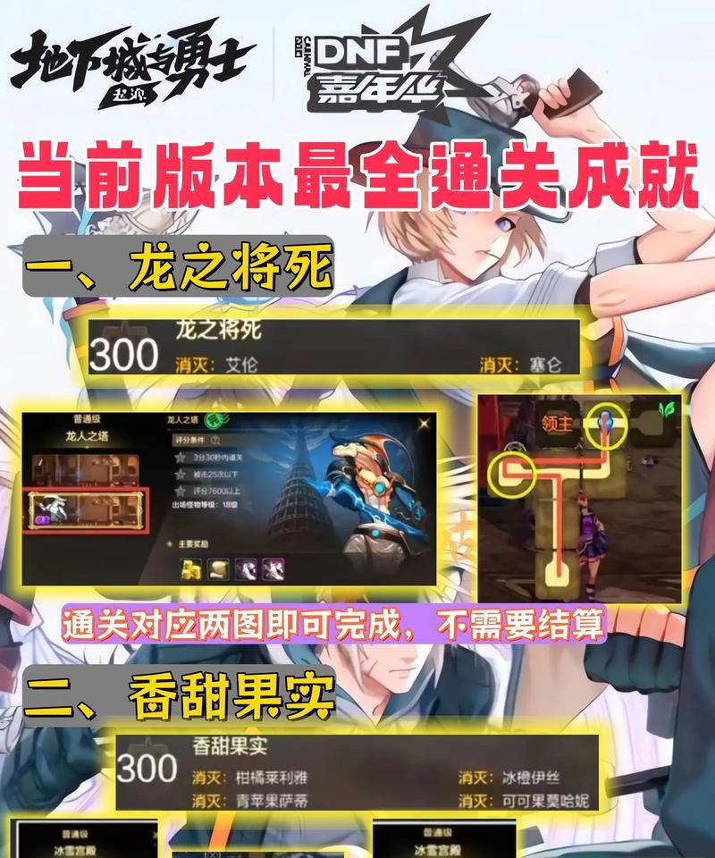 DNF单机版前中期快速升级攻略（掌握这些技巧）  第1张