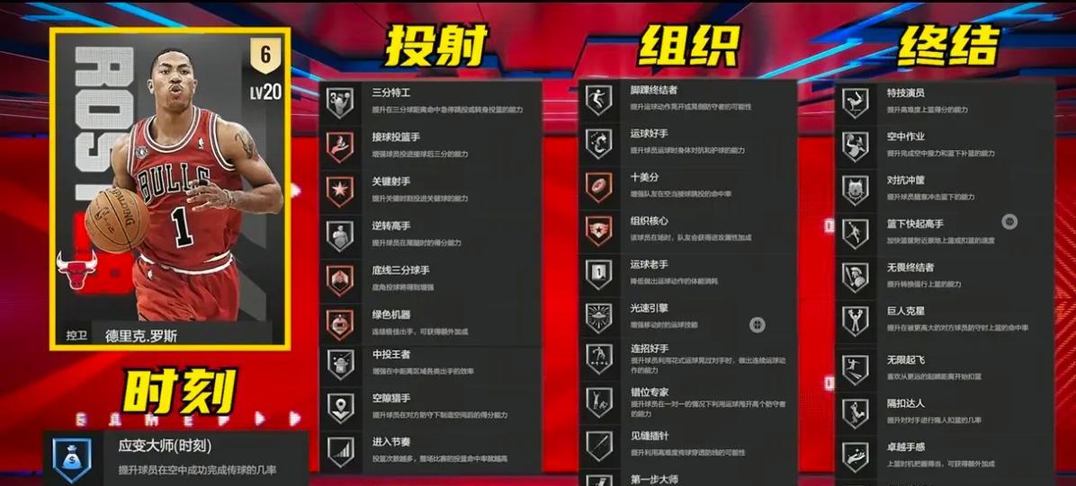 《探索NBA2K19小前锋徽章的选择与应用》（从技能到战术）  第3张