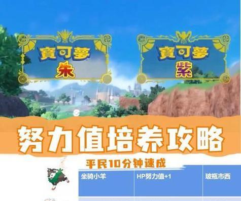 Temtem努力值的刷法及技巧（游戏中如何有效提升Temtem的努力值）  第3张